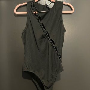 Princess Polly Black Cutout Bodysuit